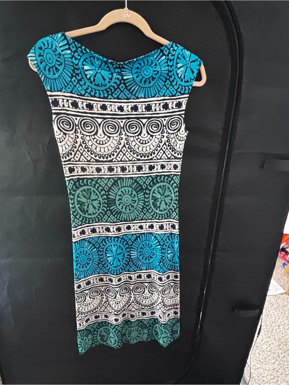 Tory Burch 100% Silk Pattern Boho Dress - Picture 7 of 10